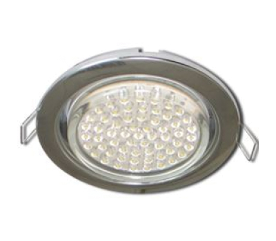 Ecola GX53 H4 Downlight without reflector_chrome (светильник) 38x106 - 10 pack - Олимп-Зеленоград