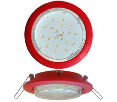 Ecola GX53 5355 Встраиваемый Легкий Красный (светильник) 25x106 - Олимп-Зеленоград