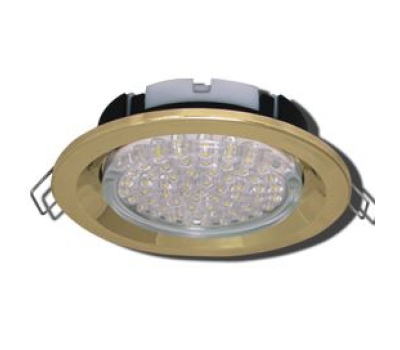 Ecola GX53 FT3225 светильник встраиваемый глубокий лёгкий золото 27x109 - Олимп-Зеленоград