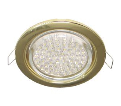 Ecola GX53 H4 светильник встраив. без рефл. gold  38х106 - 2 pack - Олимп-Зеленоград