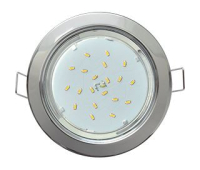 Ecola GX53 H4 Downlight without reflector_chrome (светильник) 38x106 - Олимп-Зеленоград