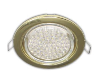 Ecola GX53 H4 Downlight without reflector_gold (светильник) 38x106 - 10 pack(0мб/2/3/4) - Олимп-Зеленоград